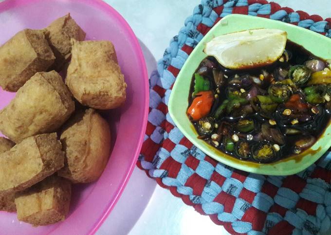 Sambal kecap manis asem pedass maknyuss