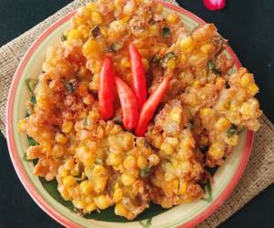 Ini Caranya Crunchy Bakwan Jagung Praktis Enak