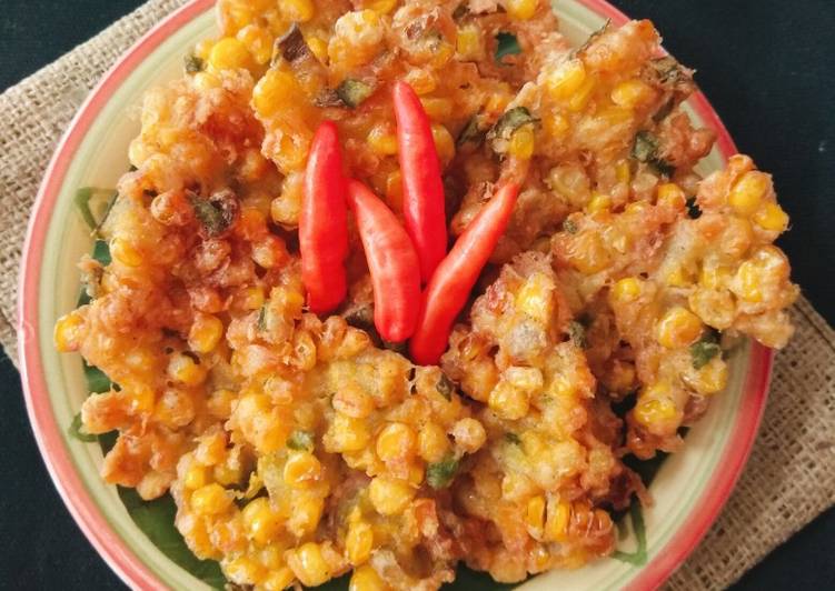 Resep Crispy Bakwan Jagung, Menggugah Selera