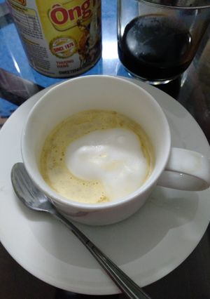 Hình của món Cafe trứng.