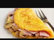 Una foto de omelette de carne y verdura