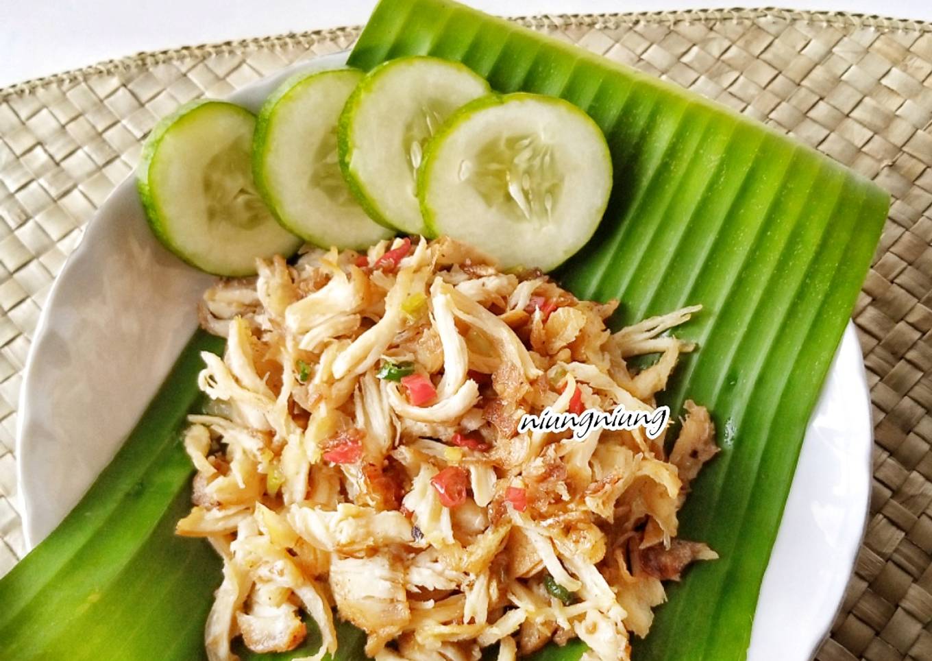 Ayam sisit sambal Embe (khas Bali