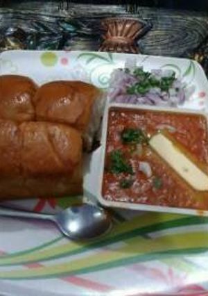 A picture of Pav Bhaaji.