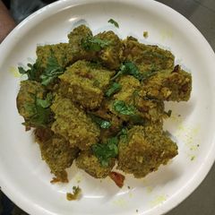 A picture of Green Moong daal Dhoka.