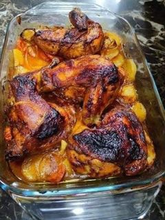صورة لوصفة صينية بطاطس بالفراخ