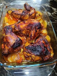 A picture of Chicken and Potato Casserole.