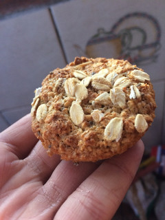 Una foto de Galletitas de avena y miel