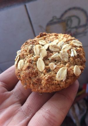 Una foto de Galletitas de avena y miel