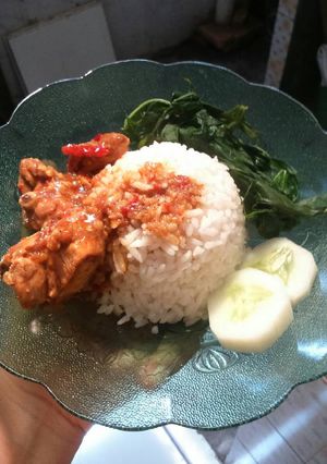 Foto resep Nasi ayam padang ala2