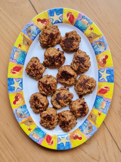 Una foto de Galletitas de hojuelas de quinoa a la canela 🌱 sin edulcorantes ni azúcar agregados 🌱 sin balanza