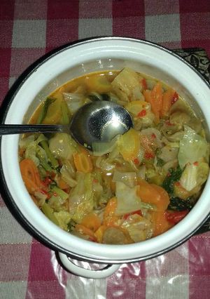 Foto resep Capcay pedes seger