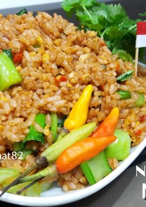 Foto resep Nasi goreng merdeka