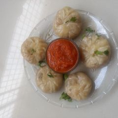 A picture of Veg momos.