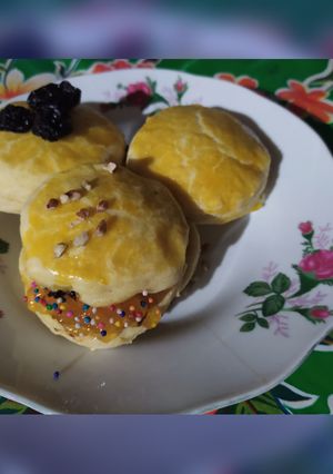 Una foto de Scones dulces
