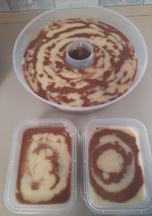 Foto resep Puding Zebra Roti Tawar