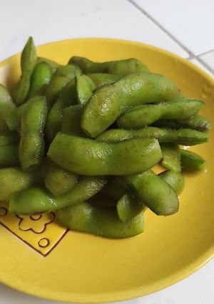 Foto resep Edamame (kacang polong) rebus