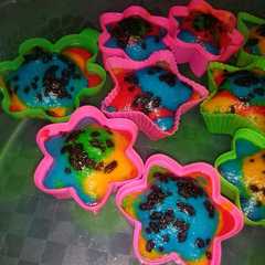 Apem kukus rainbow রেসিপির প্রধান ছবি