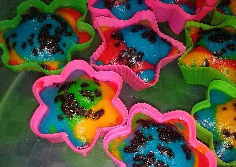 Resep Apem kukus rainbow, Menggugah Selera