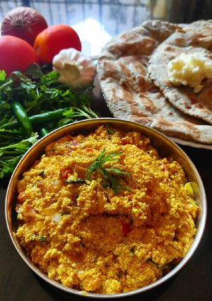 A picture of Paneer Bhurji.