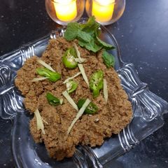 A picture of Dum keema.