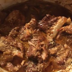 A picture of California Farm Gochujang Pork Ribs CrockPot Dinner.