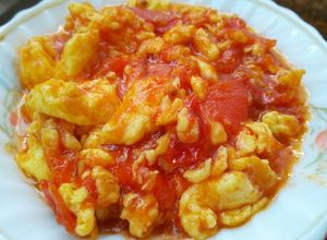 Foto resep Telur cah Tomat (西红柿炒蛋)