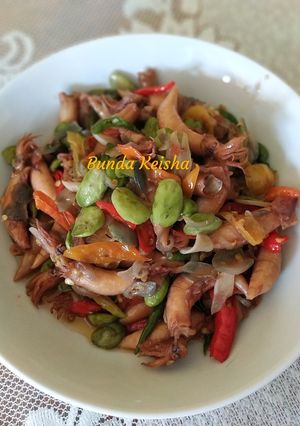 Foto resep Tumis Pete Cumi Asin