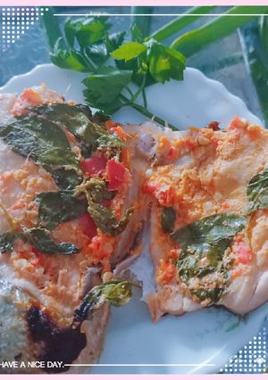 Foto resep Tafaajence daun kemangi / ikan jence