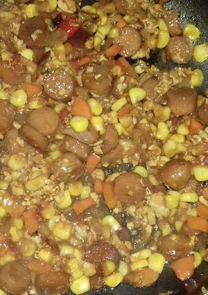 Foto resep Sosis jagung manis