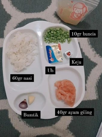 Cara Mudah Membikin Resep Bubur Ayam Buncis MPasi day 4 yang Sempurna Anti Ribet, Bisa Manjain Lidah