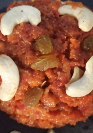 A picture of Gajar halwa.