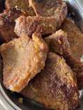 Carne de Vaca com Mostarda e Alho