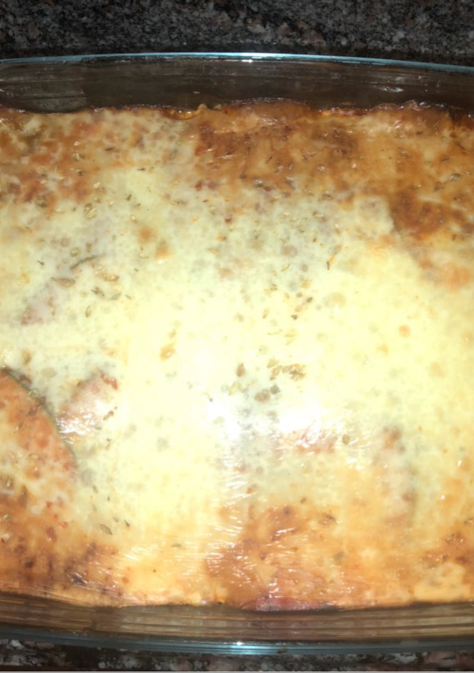 Una foto de Pastel de calabacín al horno
