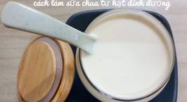 Hình ảnh món Sữa chua hạnh nhân cơm dừa
