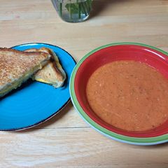 A picture of Roasted Tomato Soup.