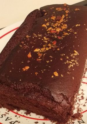 Una foto de Queque esponjoso de chocolate