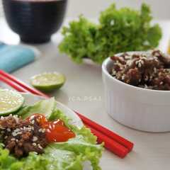 A picture of Bulgogi ala ala.