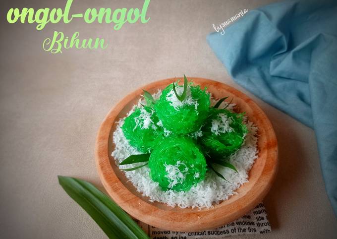 Bagaimana Membuat Ongol-Ongol Bihun / Kue Bihun yang Lezat Sekali