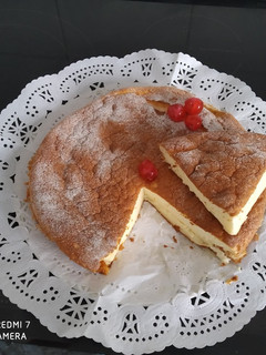 Una foto de Tarta de yogurt griego,