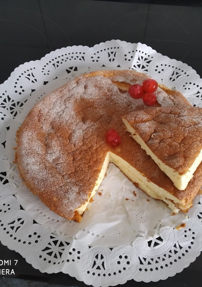 Una foto de Tarta de yogurt griego,