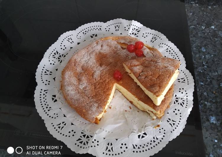 Recipe of Super Quick Homemade Tarta de yogurt griego,