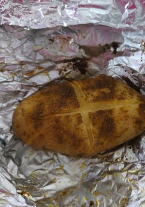 Una foto de Papas al horno