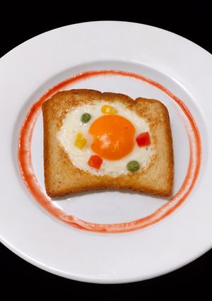 Hình của món SP.0720 - Sandwich Hột Gà Ốp La.