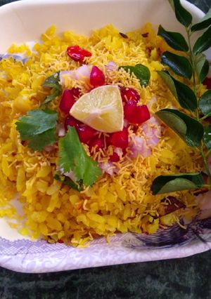 A picture of Healthy and tasty poha.