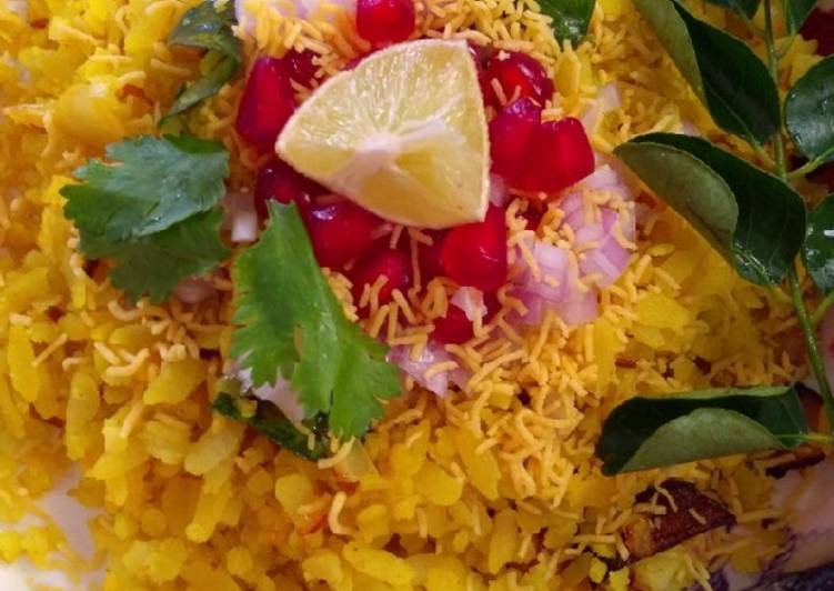 Healthy and tasty poha
