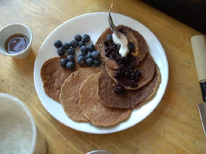 Easy Way Make Vegan Banana Oatmeal Pancakes the  Makes Drooling Really delicious