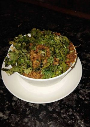 A picture of Veg keema.