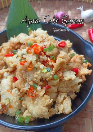 Foto resep Ayam Cabe Garam ala Resto ✅