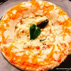 A picture of Healthy Carrot idli.