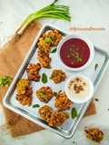 Crunchy French Beans Spring Onions Pakoras (Fritters)